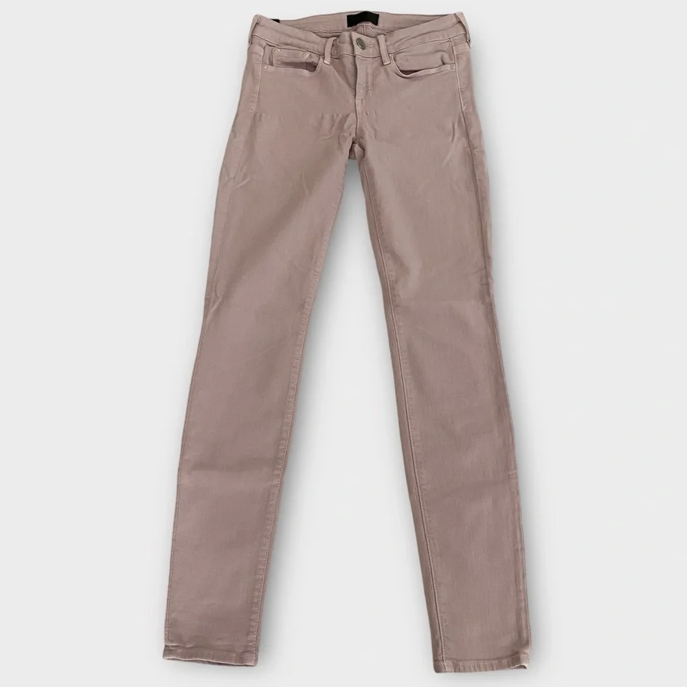 Vince Women’s Riley Jeans Size 26 Low Rise Skinny Lilac Lavender